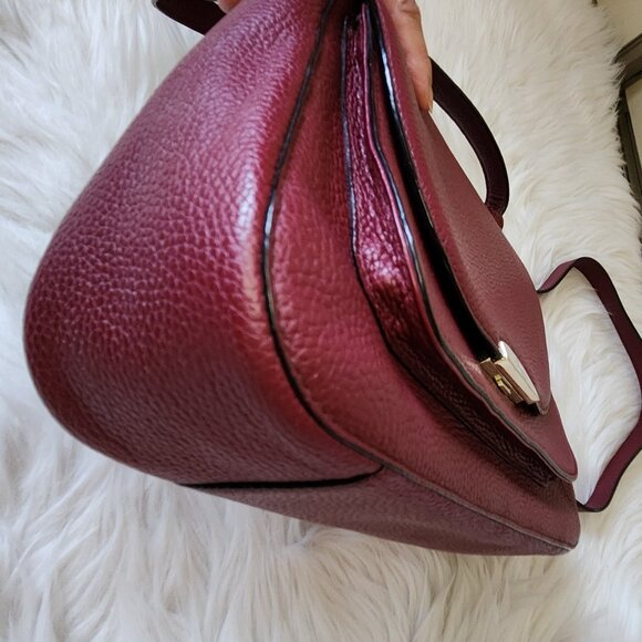 *** SOLD *** KATE SPADE PEBBLE LEATHER DUAL STRAP BAG - Picture 11 of 12